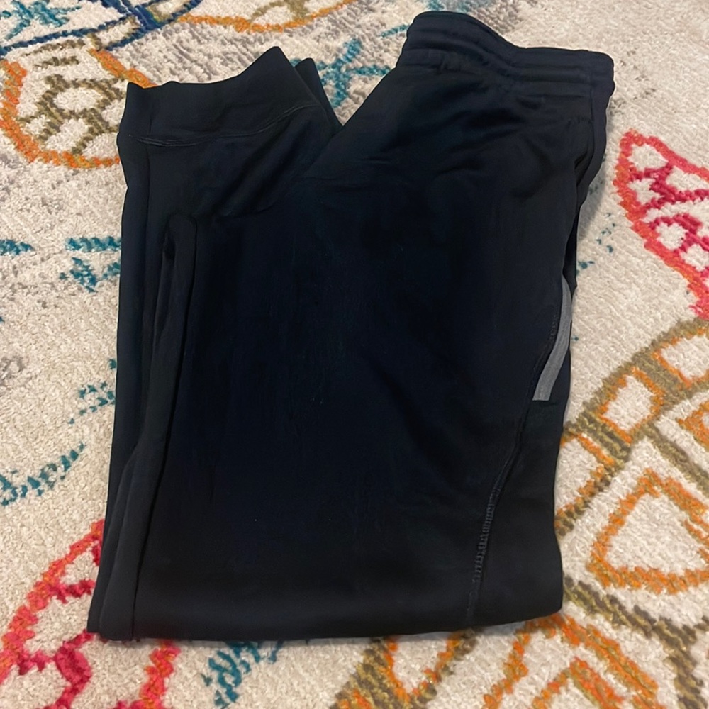 Boys Champion black joggers